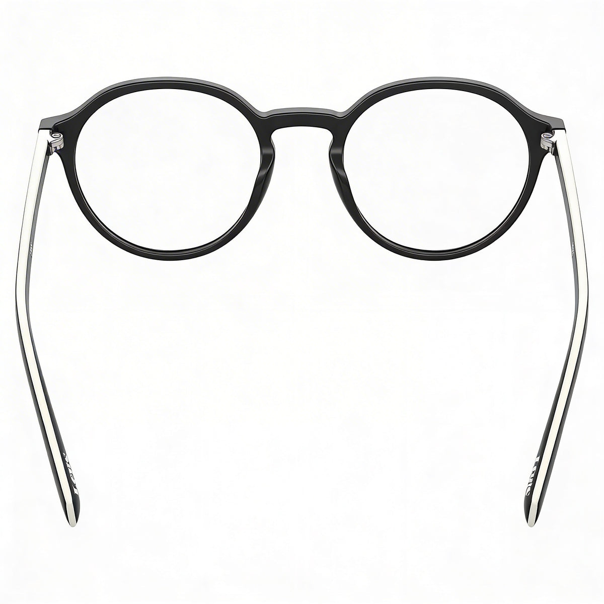 Gafas Levi's Panthos Redondas Negras para Hombre, ECO PMMA 44mm, Photo 3