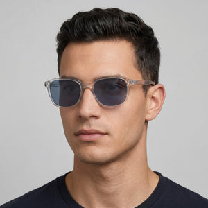 Levi's Timeless Crystal Blue Eyeglasses Unisex — lifestyle wear, reading and screen-focused tasks