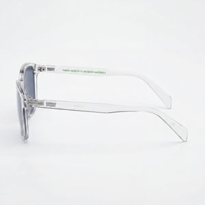 Levi's Timeless Rectangle Sunglasses Unisex — side view, Crystal lens