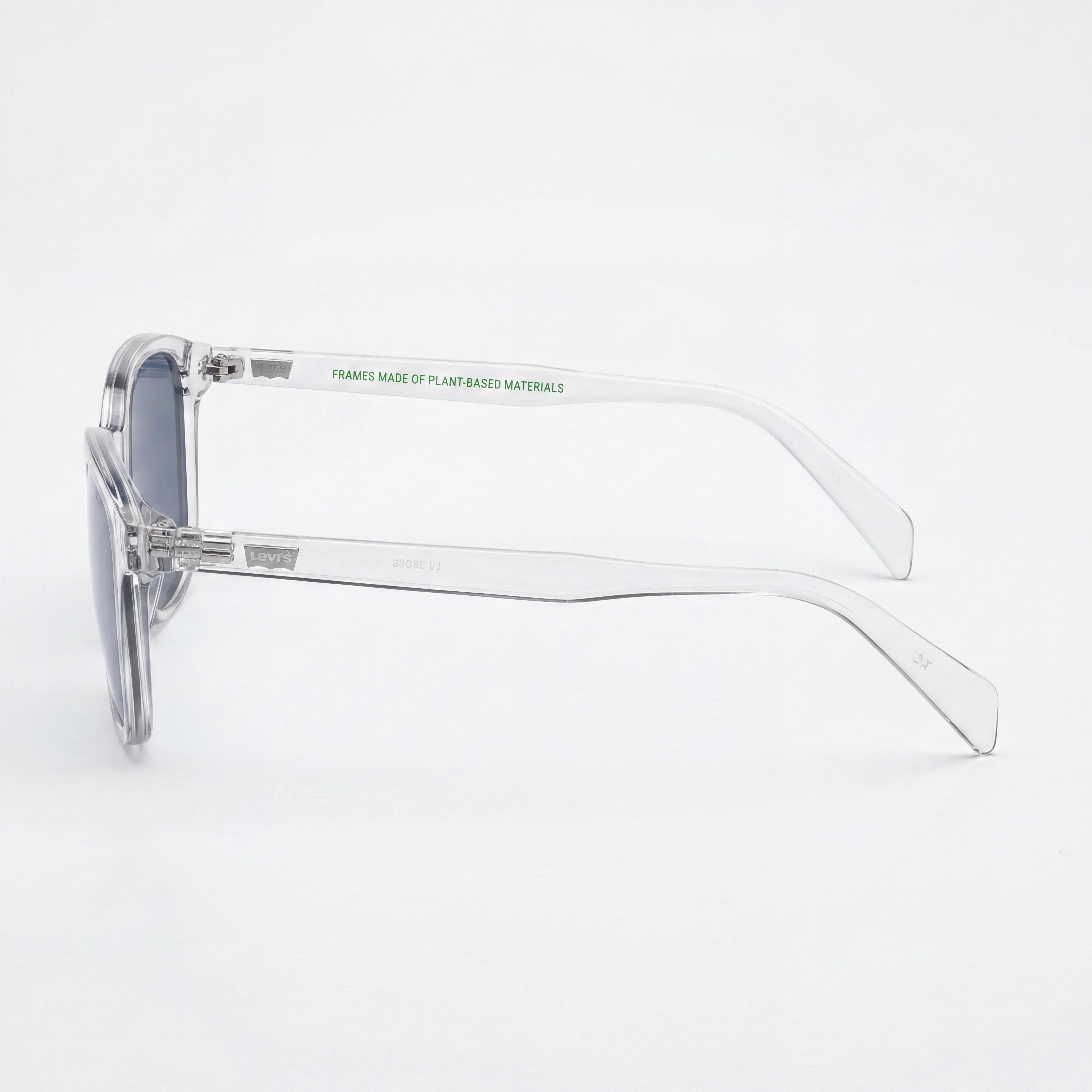 Levi's Timeless Crystal Blue Rectangle Sunglasses Unisex, 53mm, Photo 3