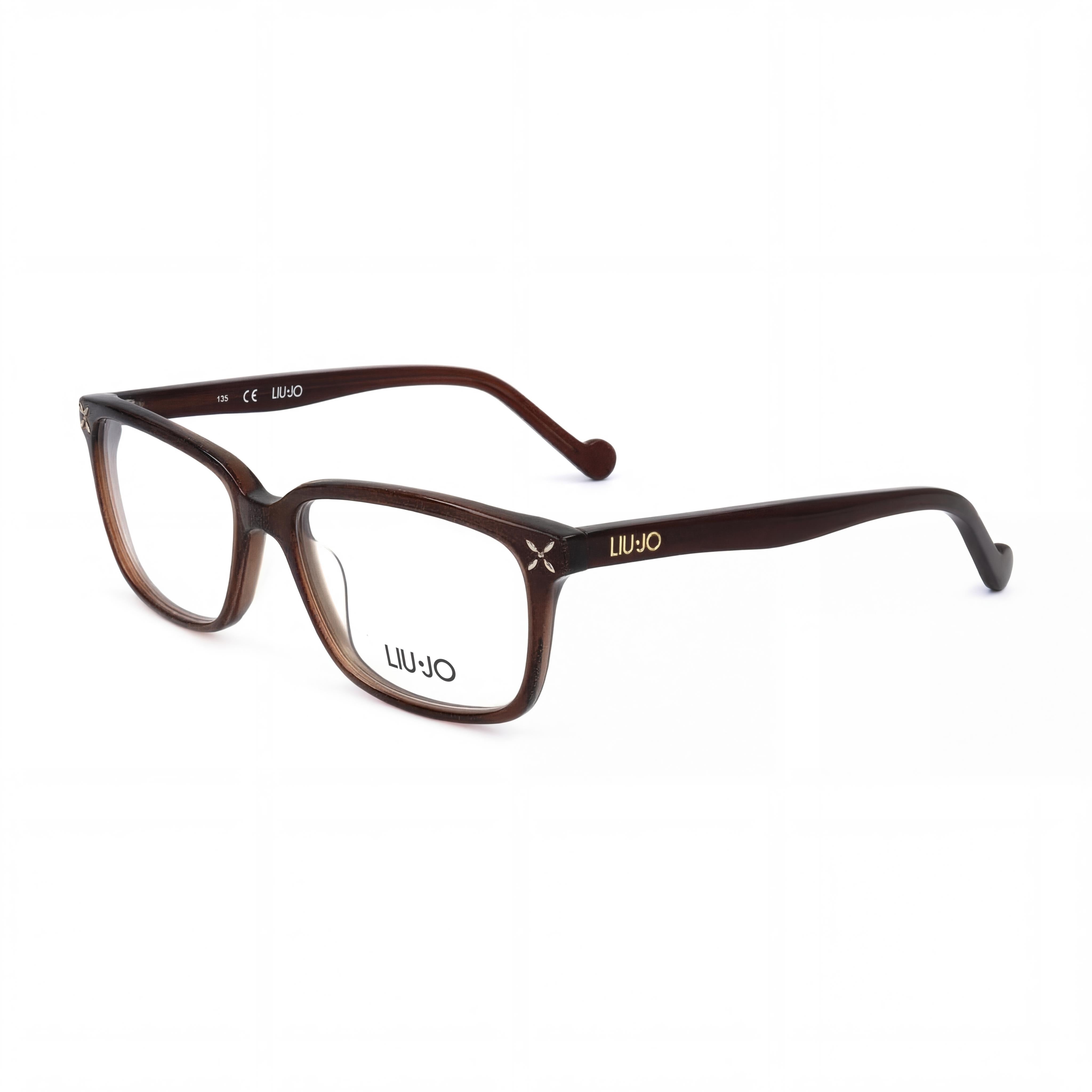 Gafas Liu Jo de Montura Rectangular Marrones Unisex, Photo 1