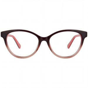 Liz Claiborne 452 Cat Eye Eyeglasses for Men — front view, Acetate