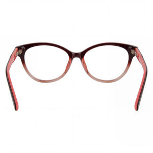 Liz Claiborne 452 Cat Eye Eyeglasses for Men — interior view, Polycarbonate demo lenses