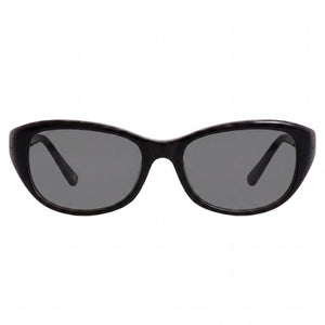 Liz Claiborne 561s Oval Sunglasses for Men — front view, Plastic frame
