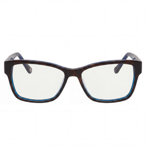 Liz Claiborne 616 Rectangle Eyeglasses for Women — front view, Plastic
