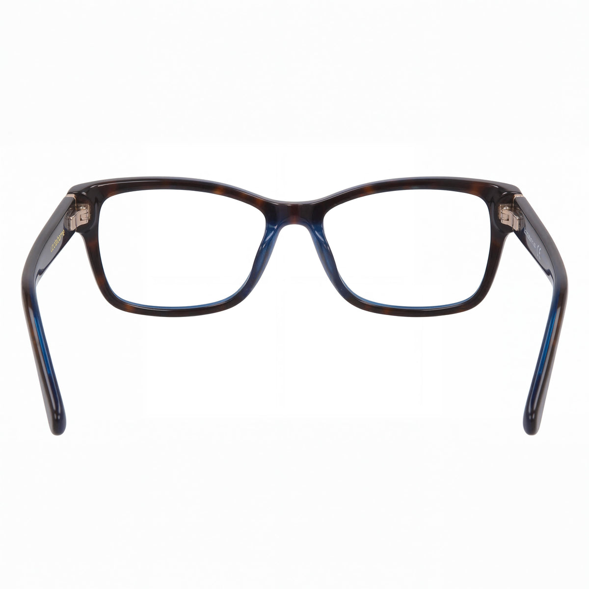 Liz Claiborne 616 Havana Blue Rectangle Eyeglasses for Women, Photo 3