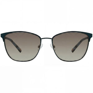 Liz Claiborne Classic Square Sunglasses for Women — front view, Polarized lens