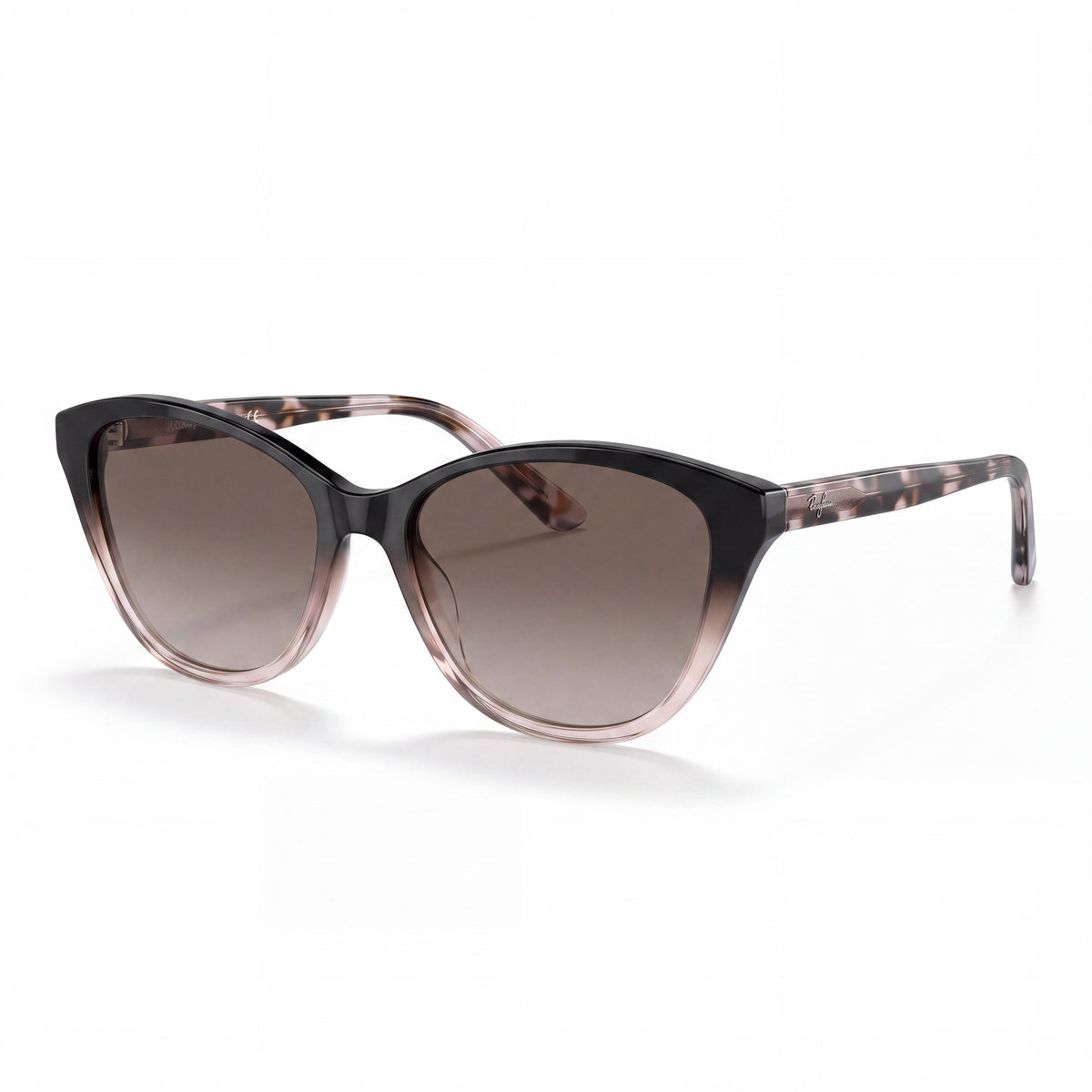 Liz Claiborne L587 Shaded Grey Pink Sunglasses for Women, 55mm, Photo 1
