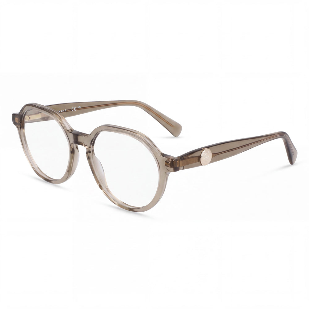 Longchamp 2730 Brown Oval Eyeglasses for Men, Acetate frame