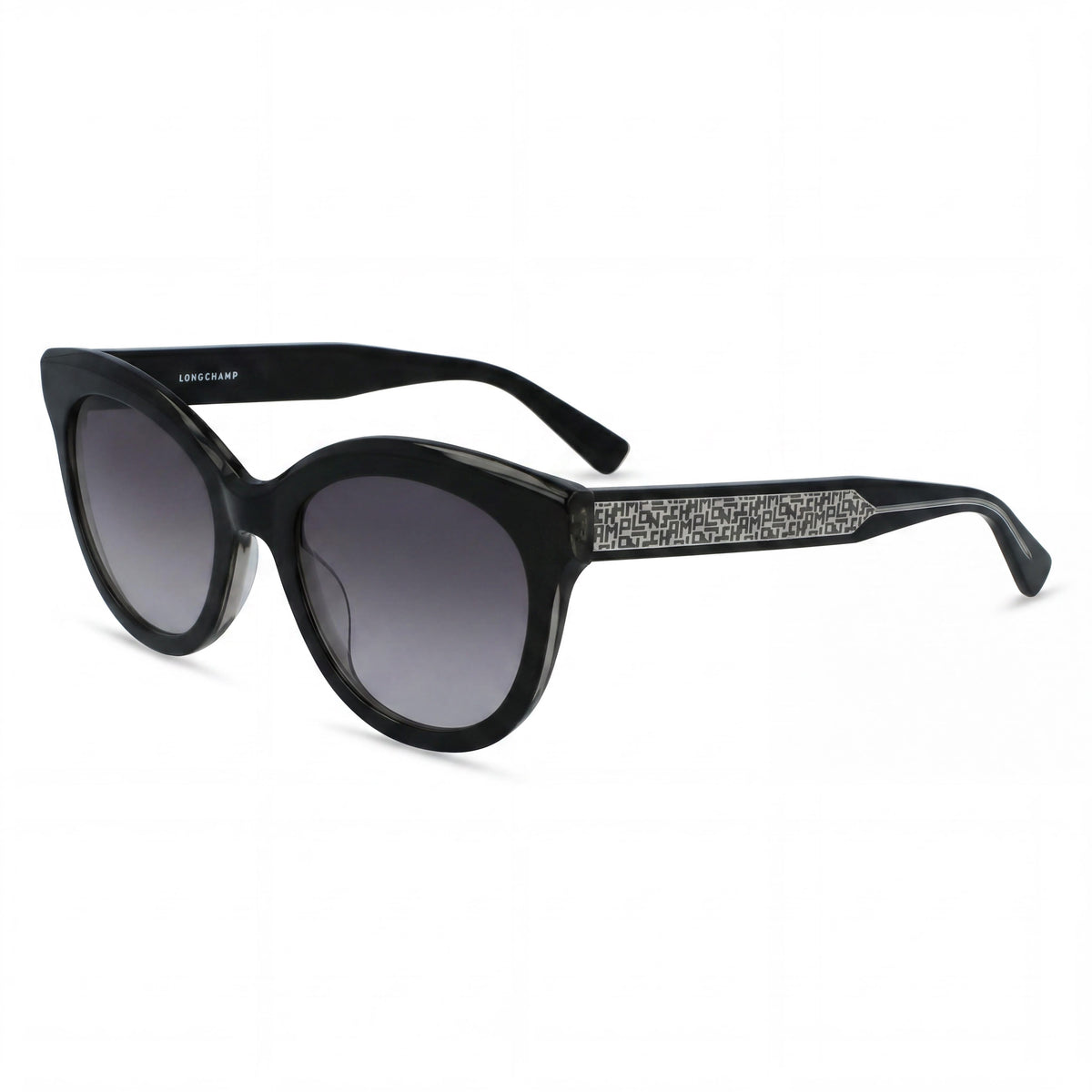 Longchamp Black/White Cat Eye Sunglasses Unisex, 54mm, Photo 1
