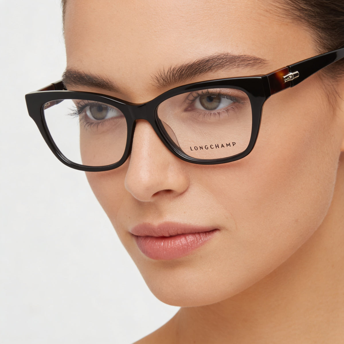 Longchamp Casual LO2697 Black Rectangle Eyeglasses for Women, 53mm, Photo 4