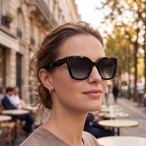 Longchamp LO 793 S 001 Black Sunglasses Women — outdoor wear, Multicolor Non-Polarized lens