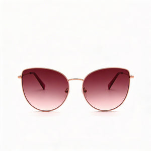 Longchamp LO158S Cat Eye Sunglasses for Women — front view, Metal frame