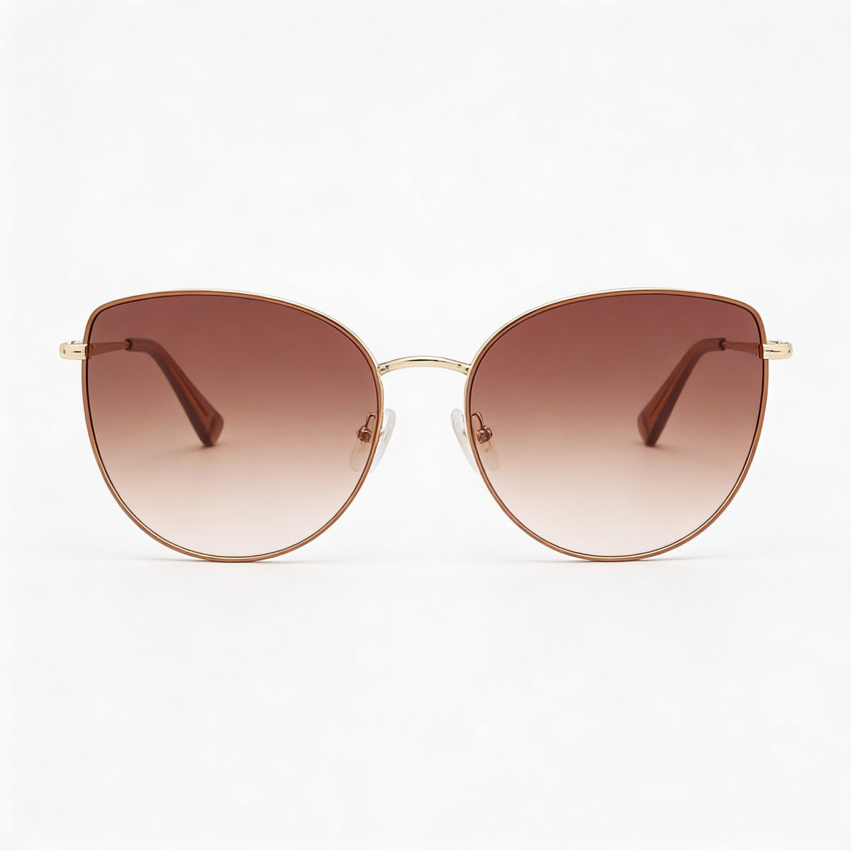 Gafas de sol Longchamp LO158S ojo de gato doradas/beige para mujer, 60 mm, Photo 3