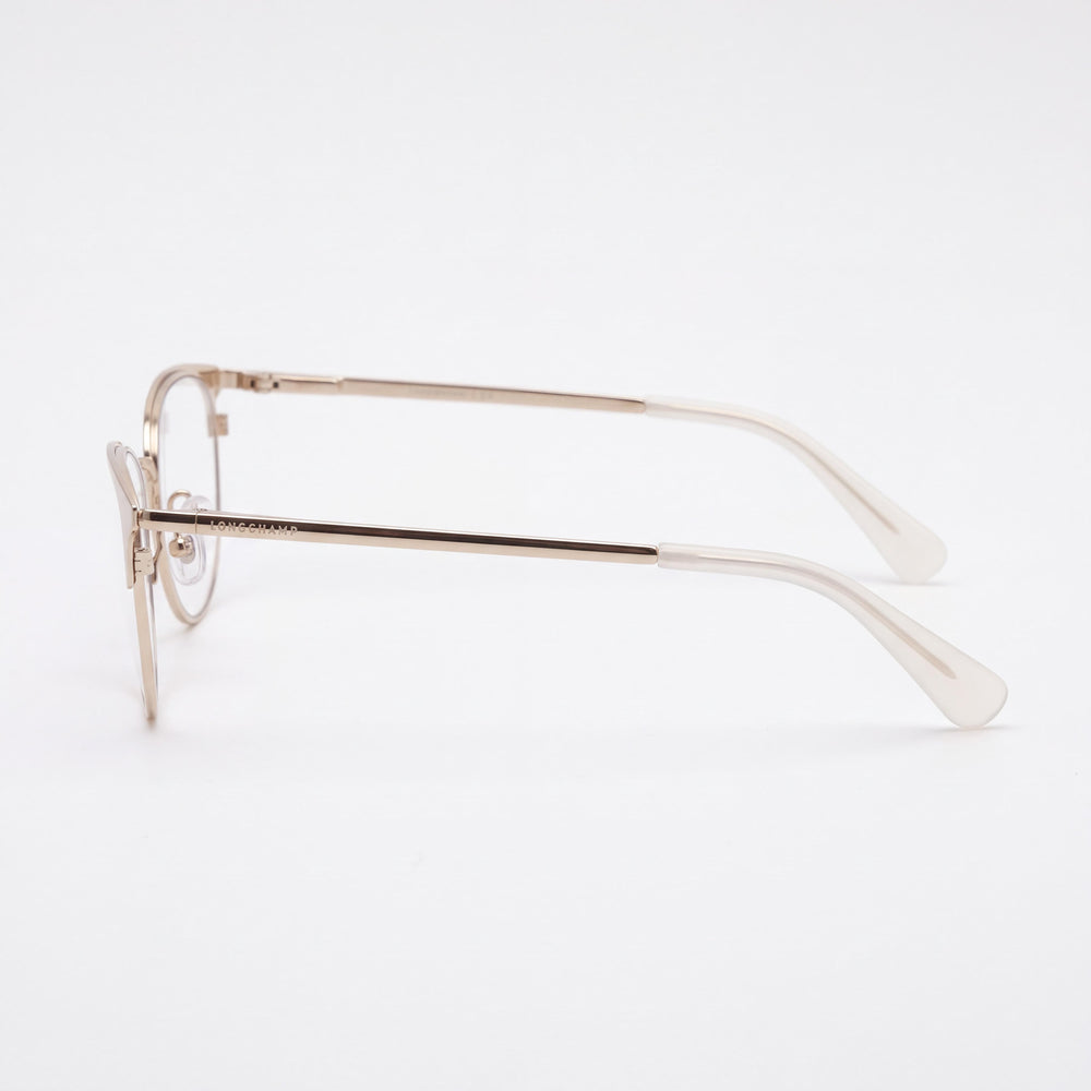 Longchamp Lo2120 Rectangle Eyeglasses for Women — front view, Polycarbonate