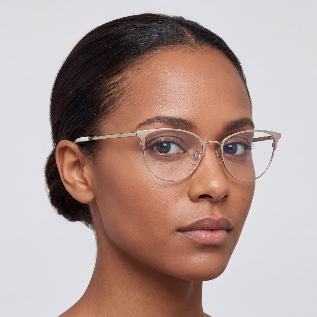 Longchamp Lo2120 Natural Rectangle Eyeglasses for Women, 52mm, Photo 4
