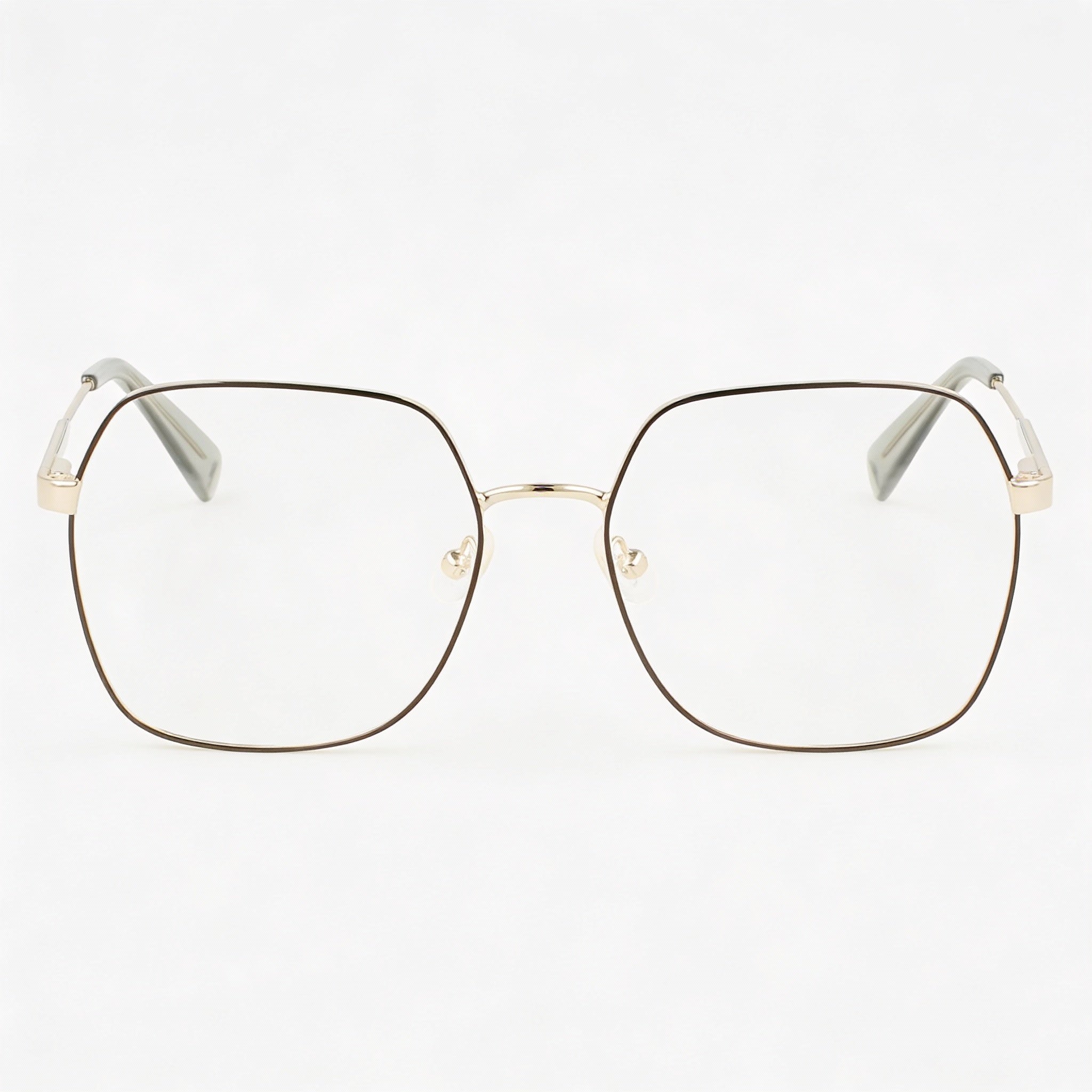 Longchamp LO2148 Gafas Cuadradas Oro Negro para Mujer, 55mm, Photo 2