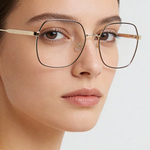 Longchamp LO2148 Gold Eyeglasses Women — lifestyle wear, office and reading