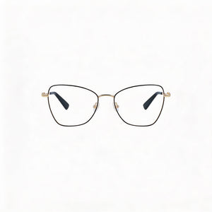 Longchamp LO2157 Butterfly Eyeglasses for Men — front view, Metal