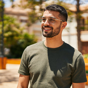 Longchamp LO2157 Gold Eyeglasses Men — lifestyle wear, office and screen work