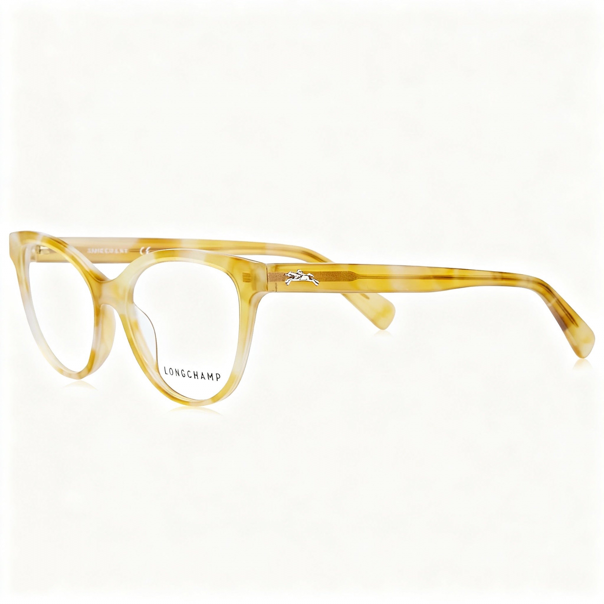 Gafas de sol rectangulares Longchamp LO2688 59405 color miel Habana para mujer, Photo 2