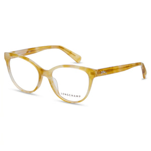 Longchamp LO2688 59405 Yellow Rectangle Eyeglasses for Women, Not Specified frame