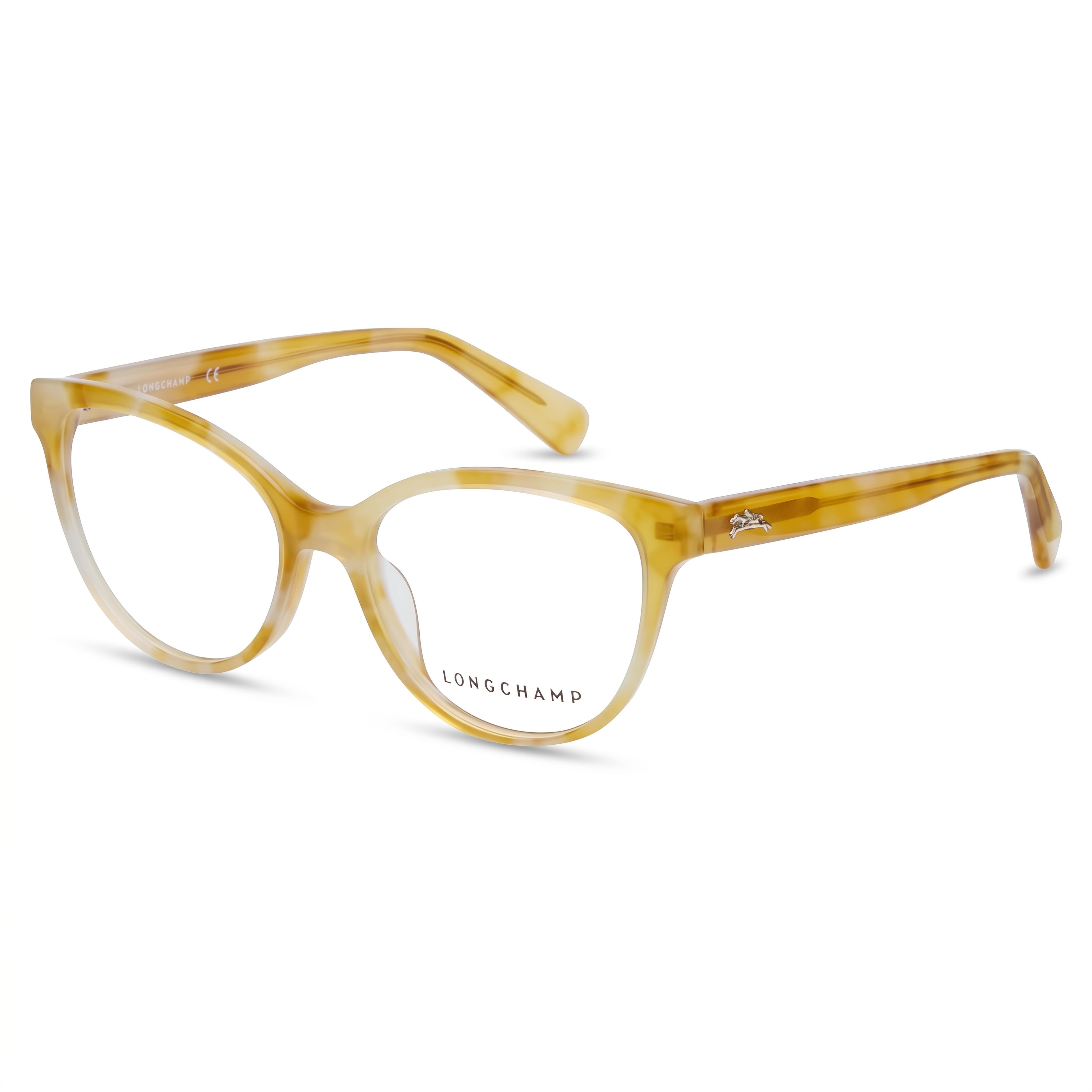 Gafas de sol rectangulares Longchamp LO2688 59405 color miel Habana para mujer, Photo 1