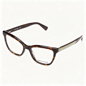 Longchamp LO2689 59248 Havana Rectangle Eyeglasses for Women