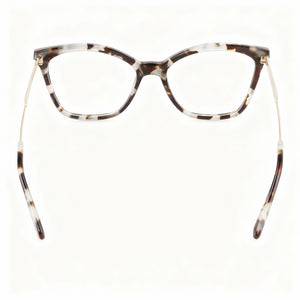 Longchamp LO2692 Cat Eye Eyeglasses Unisex — side view, Havana Plastic temples
