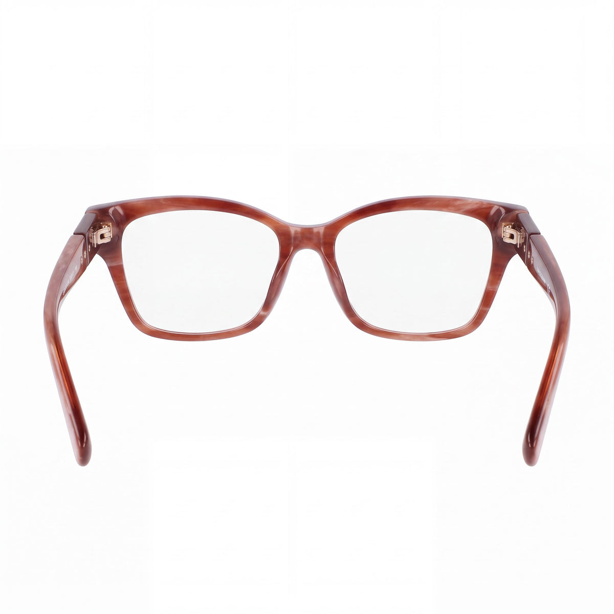 Gafas de sol Longchamp LO2697 para mujer, con montura casual de propionato en color mármol rojo y lentes de policarbonato, 53 mm, Photo 3