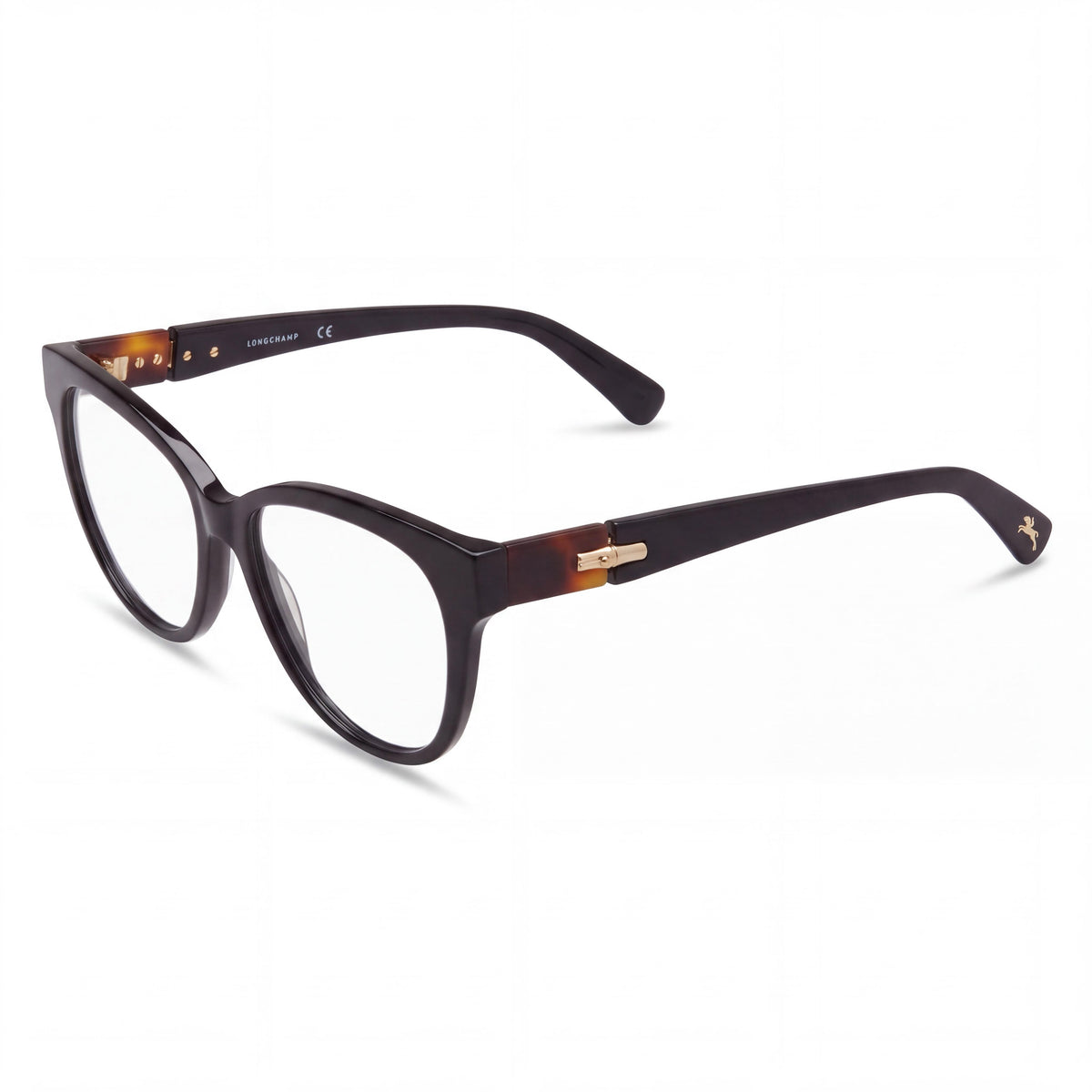 Longchamp Lo2698 Black Cat Eye Eyeglasses for Women, 53mm, Photo 1