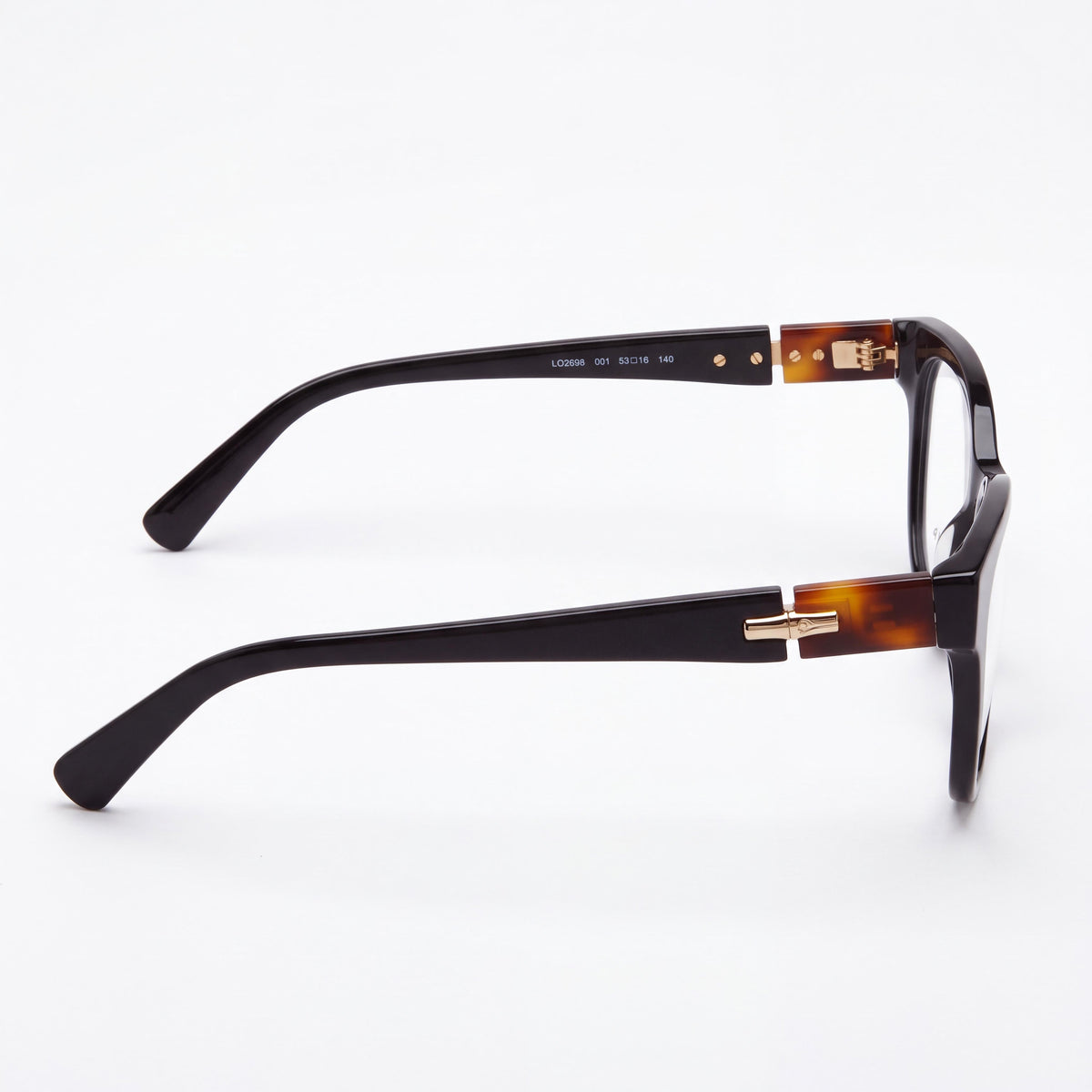 Longchamp Lo2698 Black Cat Eye Eyeglasses for Women, 53mm, Photo 3