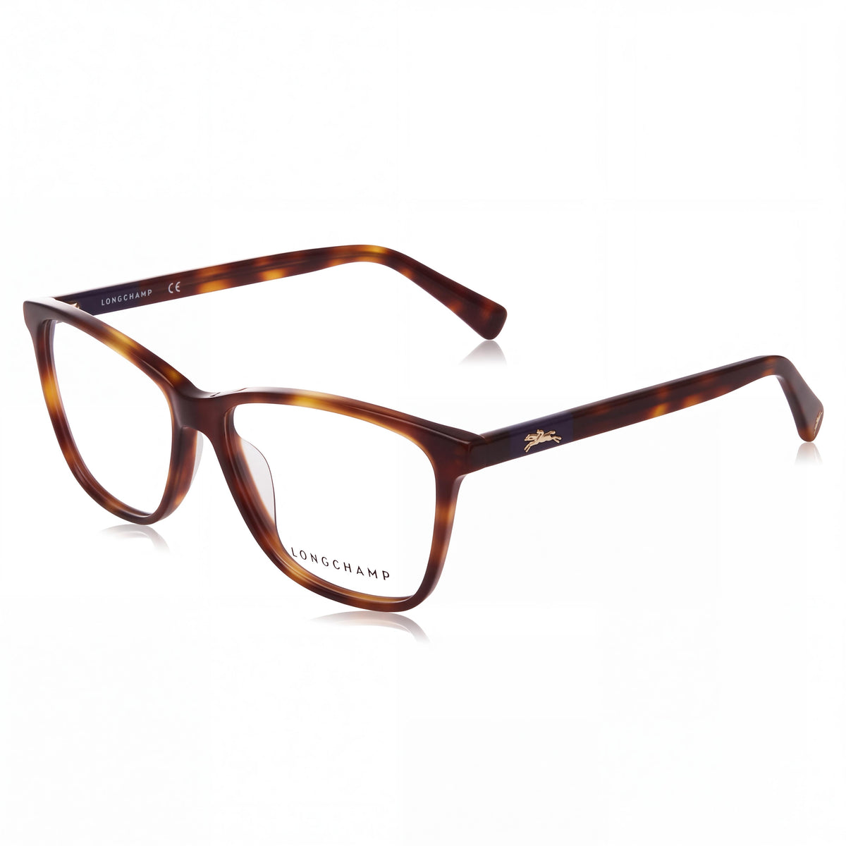 Longchamp Lo2700 Havana Rectangle Eyeglasses for Women, 52mm, Photo 1