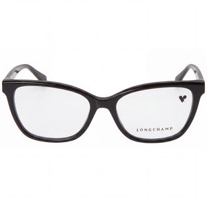 Longchamp Lo2707 Rectangle Eyeglasses for Men — front view, Acetate