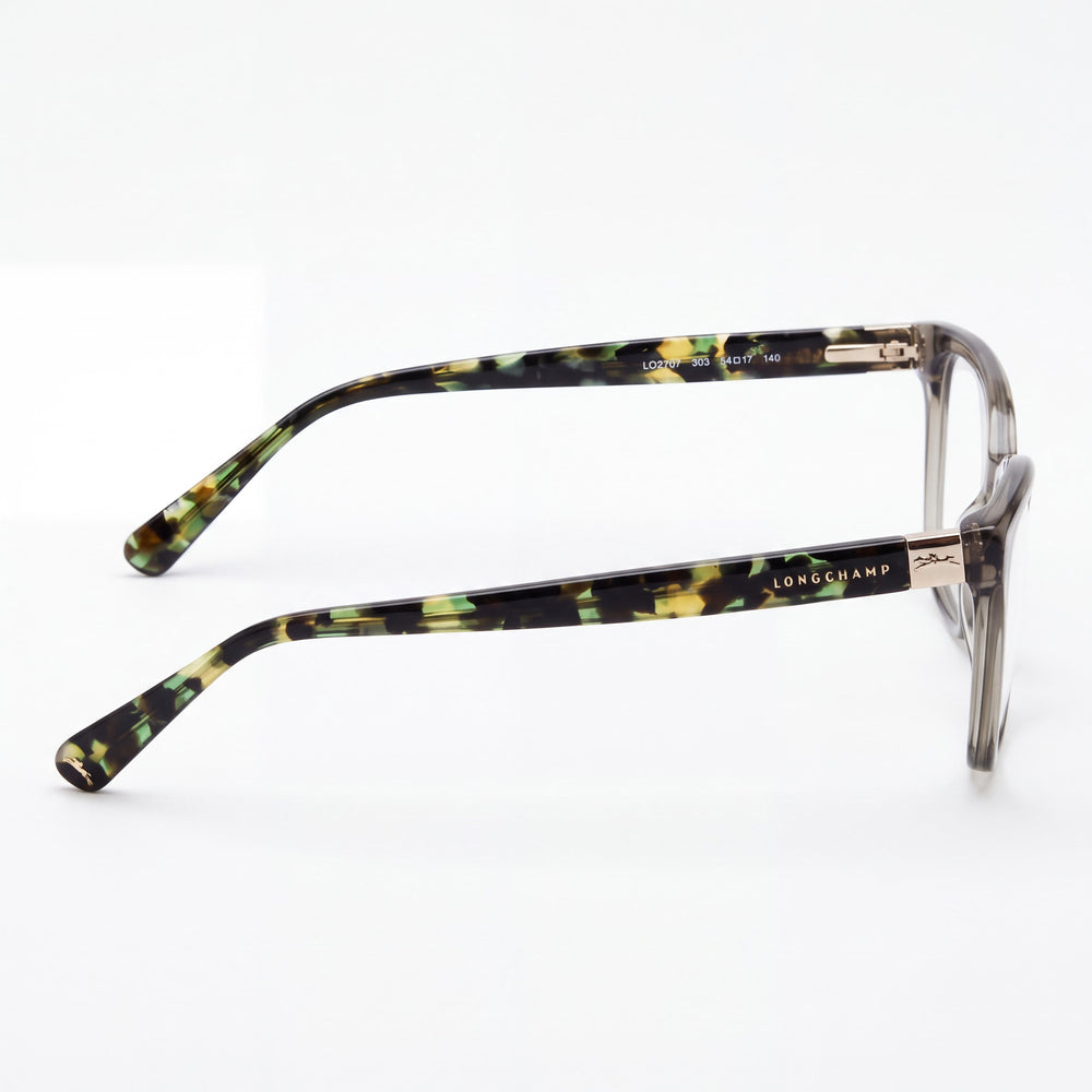 Longchamp Lo2707 Rectangle Eyeglasses for Men — front view