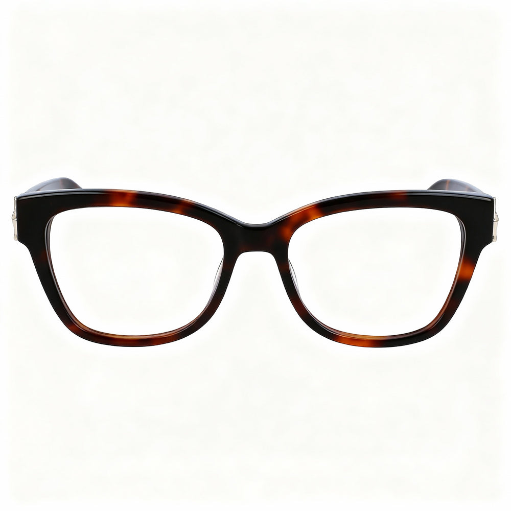 Longchamp LO2713 Square Eyeglasses for Women — front view, Plastic