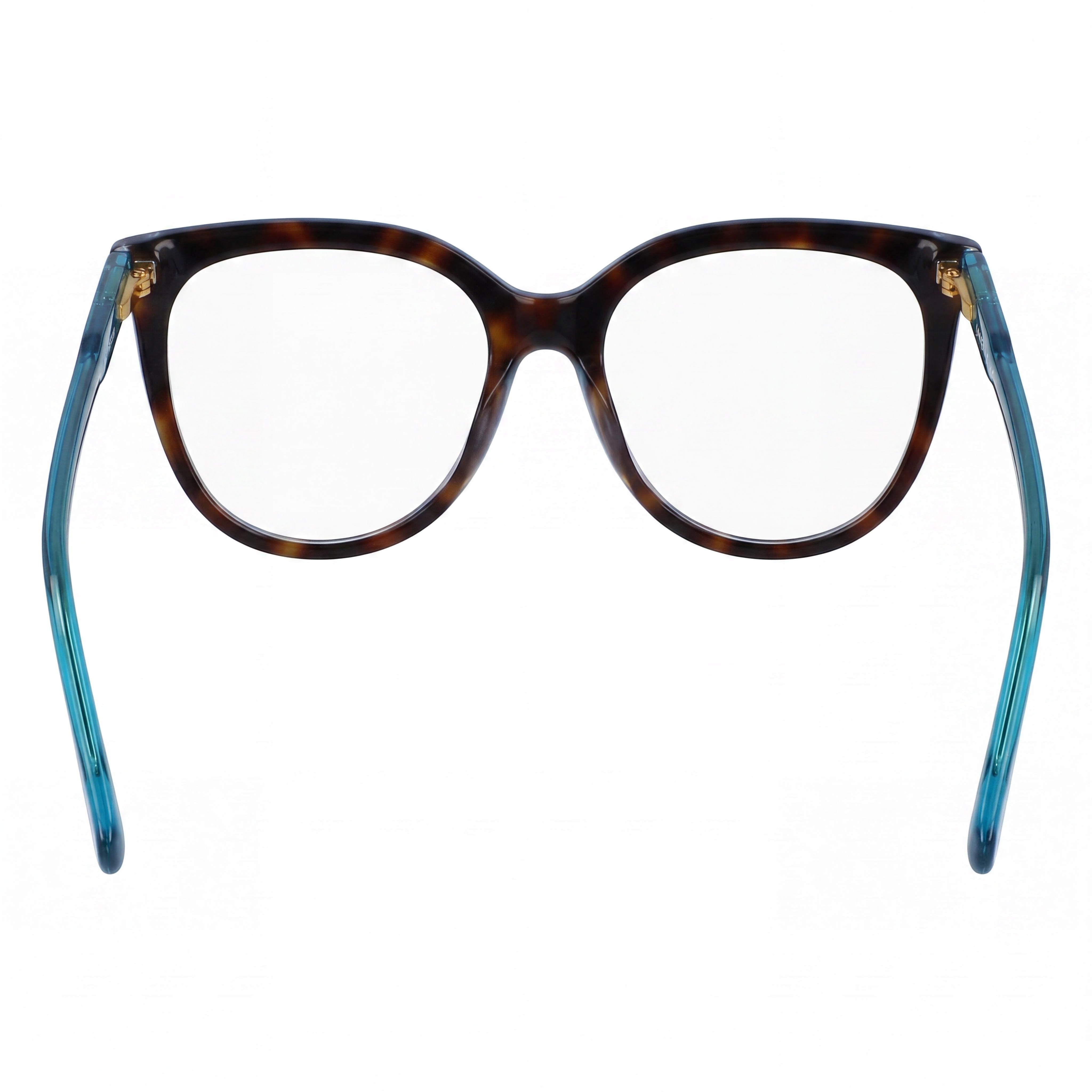 Gafas Longchamp LO2717 LO2717 de Ojo de Gato Habana y Azul Celeste para Hombre, 53mm, Photo 2