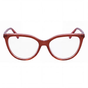 Longchamp LO2717 Cat Eye Eyeglasses for Men — front view, Alloy Steel