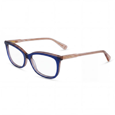 Longchamp LO2718 Blue Square Eyeglasses for Men, Alloy Steel frame