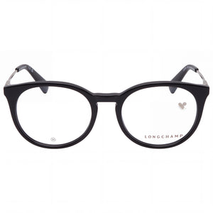 Longchamp Lo2720 Round Eyeglasses for Men — front view, Alloy Steel