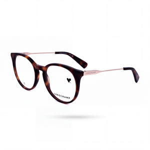 Longchamp Lo2720 Havana Rectangle Eyeglasses for Men, Acetate frame