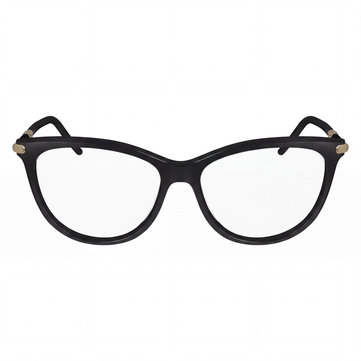 Longchamp LO2727 Black Cat Eye Eyeglasses for Women, 55mm, Photo 2