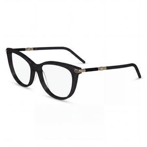 Longchamp LO2727 Black Cat Eye Eyeglasses for Women, Plastic frame