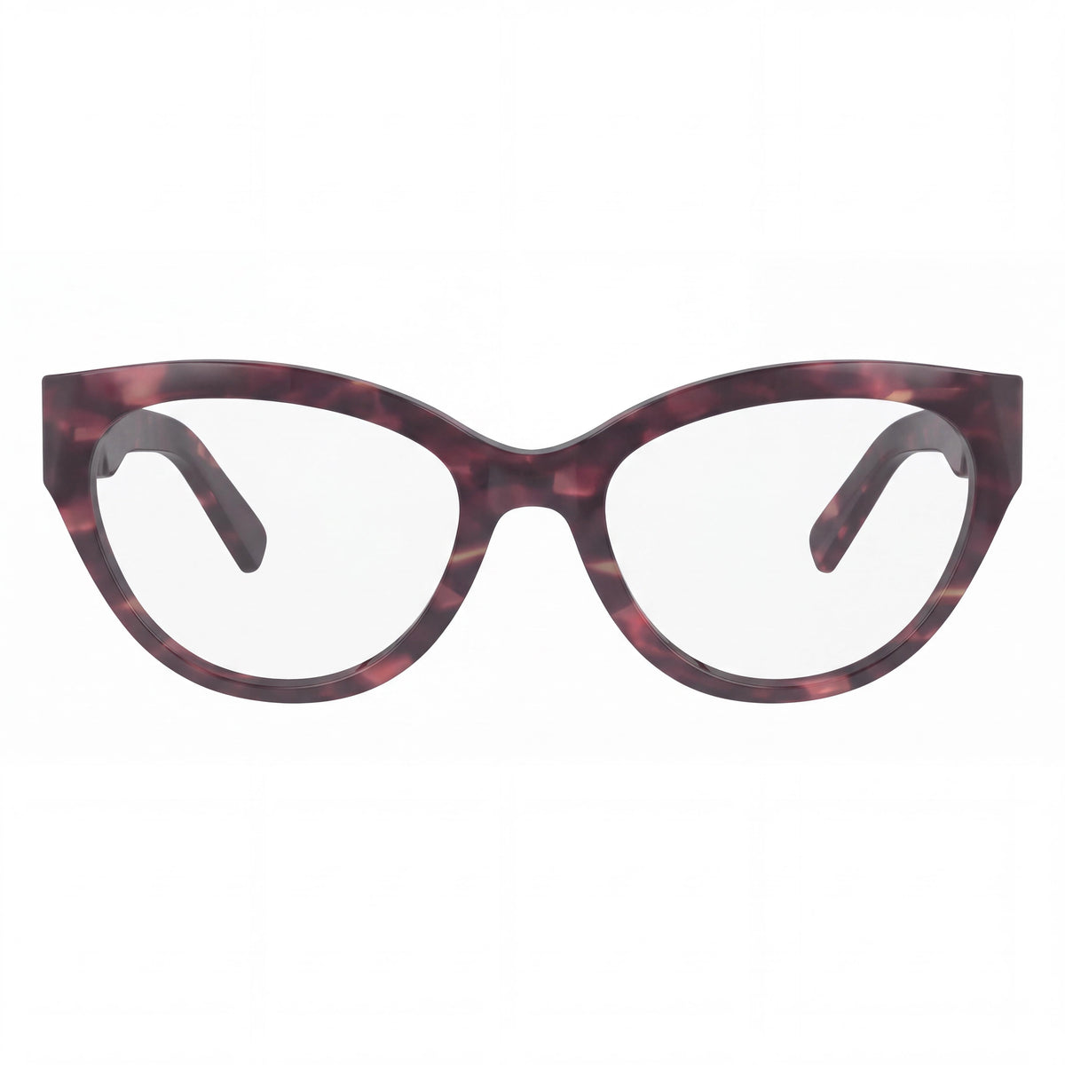 Gafas graduadas rectangulares Longchamp Lo2728 para hombre, texturizadas, color rojo, 53 mm, Photo 2