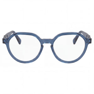 Longchamp Lo2730 Round Eyeglasses for Men — front view, Plastic