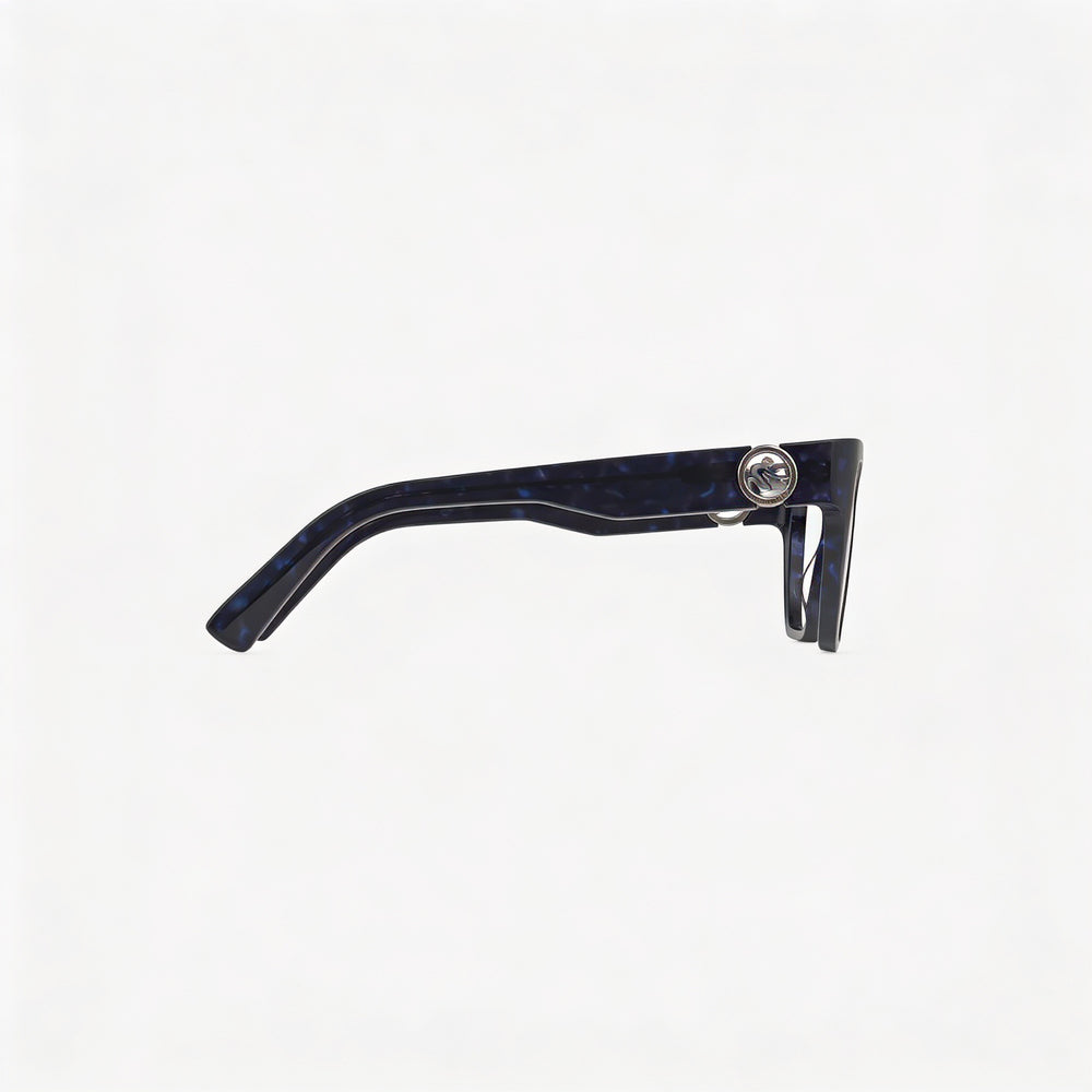 Longchamp LO2731 Square Eyeglasses for Men — front view, Plastic
