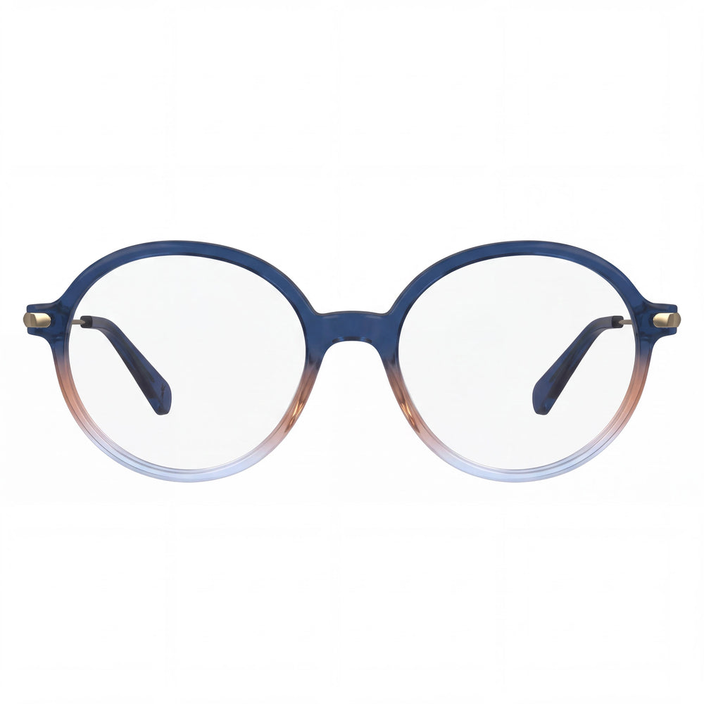 Longchamp Lo2736 Round Eyeglasses for Women — front view, Metal