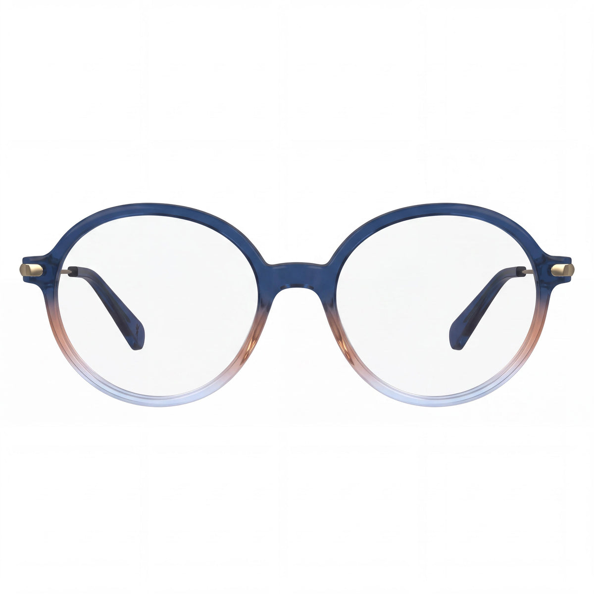 Gafas graduadas rectangulares de metal para mujer Longchamp LO2736 azul/rosa/celeste 50-17-140, Photo 2