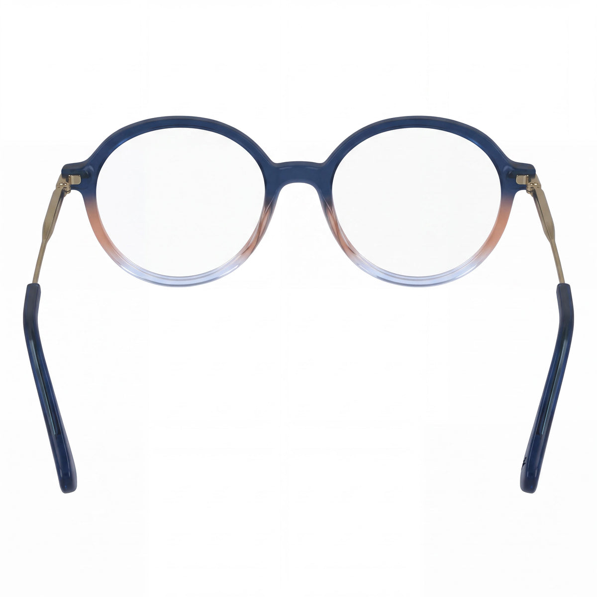 Gafas graduadas rectangulares de metal para mujer Longchamp LO2736 azul/rosa/celeste 50-17-140, Photo 4