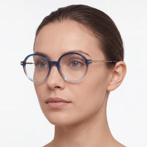 Longchamp Lo2736 Blue Eyeglasses Women — lifestyle wear, library reading and research hours